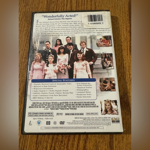 Riding In Cars With Boys Special Edition DVD - Picture 2 of 3